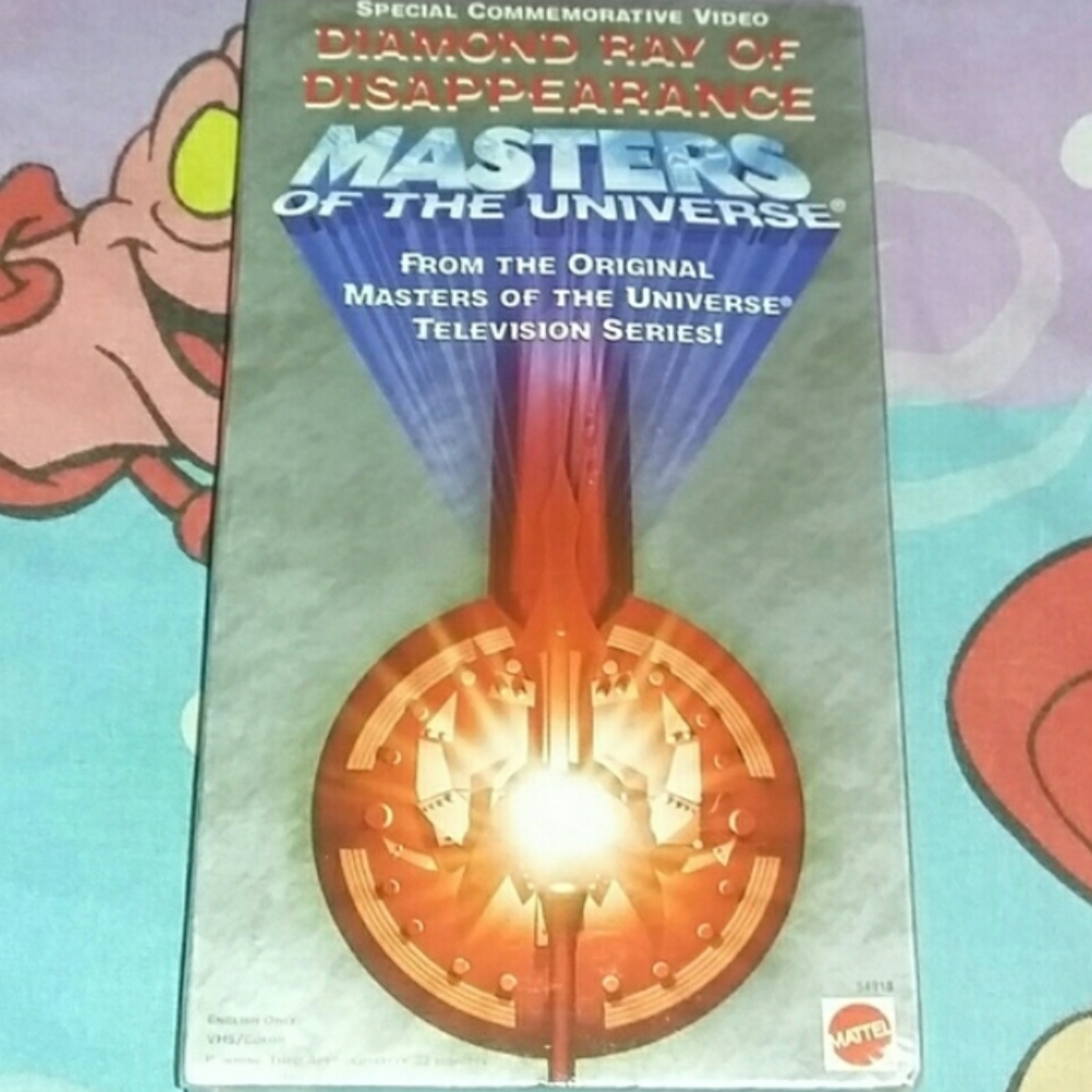 New 2001 He-man Masters of the Universe VHS